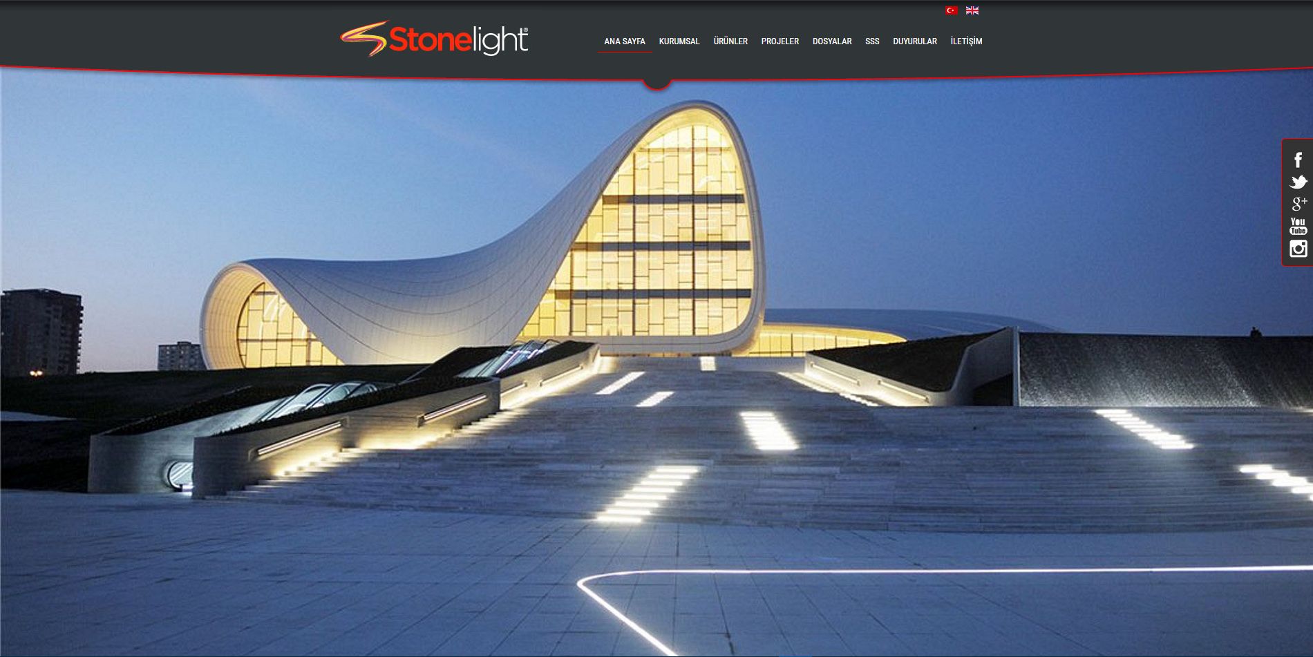 Stonelight Web Site Tasarımı